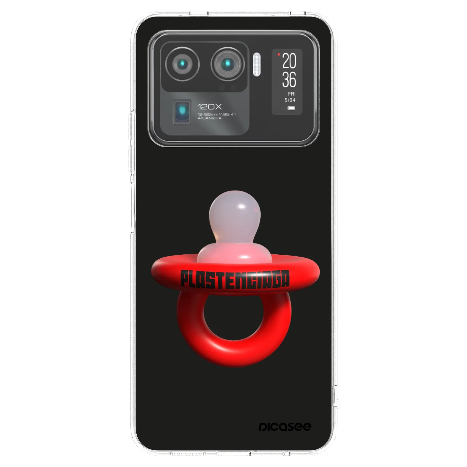 Picasee silikonowe przeźroczyste etui na Xiaomi Mi 11 Ultra - Le Dudel