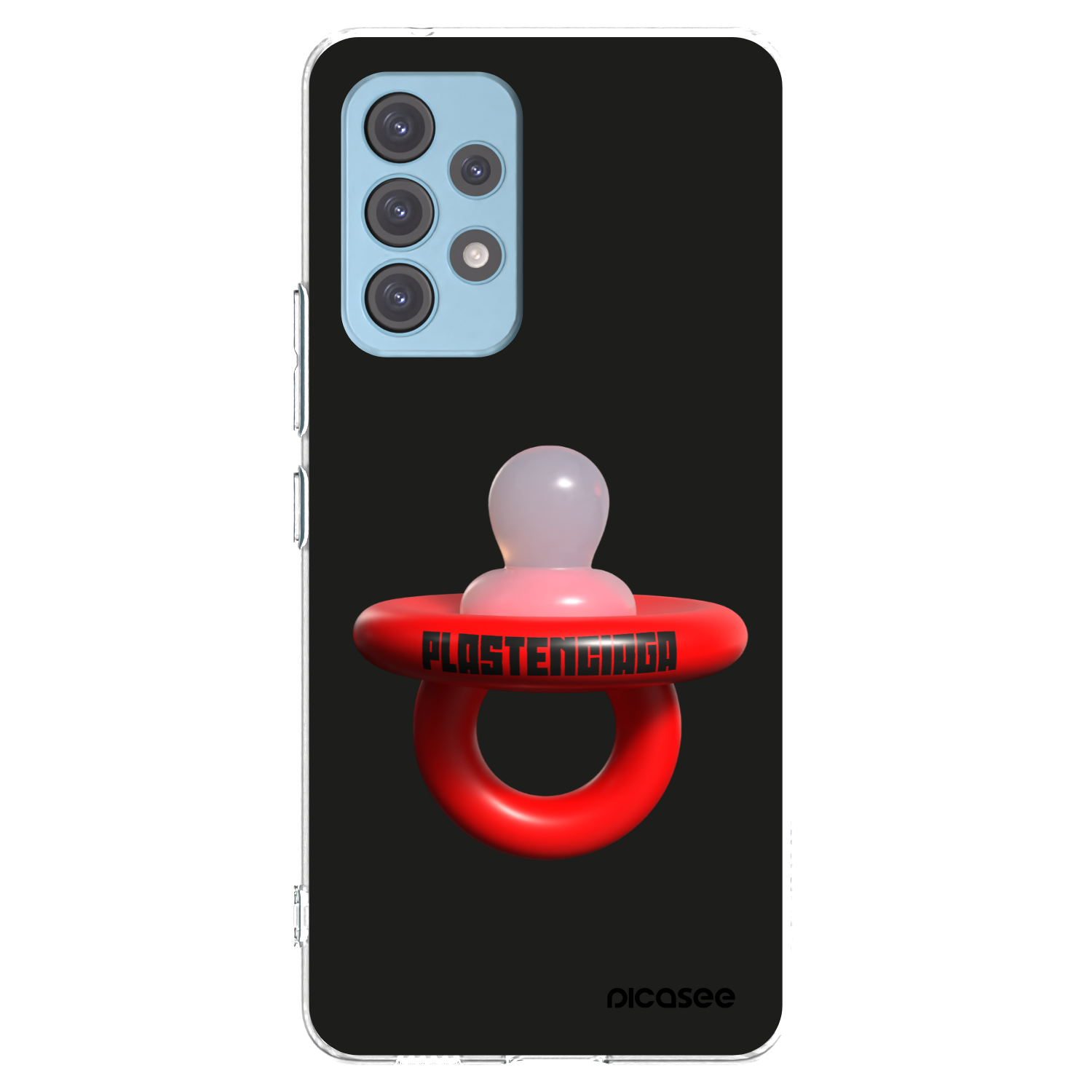Picasee silikonowe przeźroczyste etui na Samsung Galaxy A53 5G A536 - Le Dudel