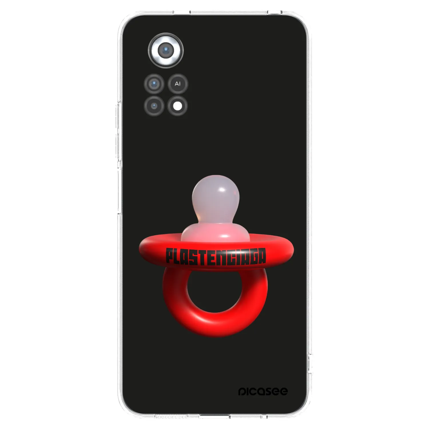 Picasee silikonowe przeźroczyste etui na Xiaomi Poco X4 Pro 5G - Le Dudel