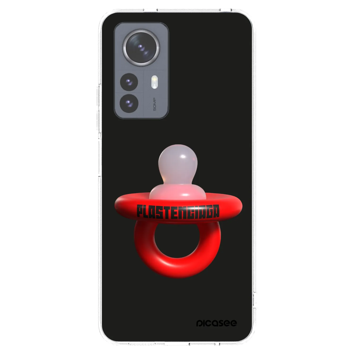 Picasee silikonowe przeźroczyste etui na Xiaomi 12 Pro - Le Dudel