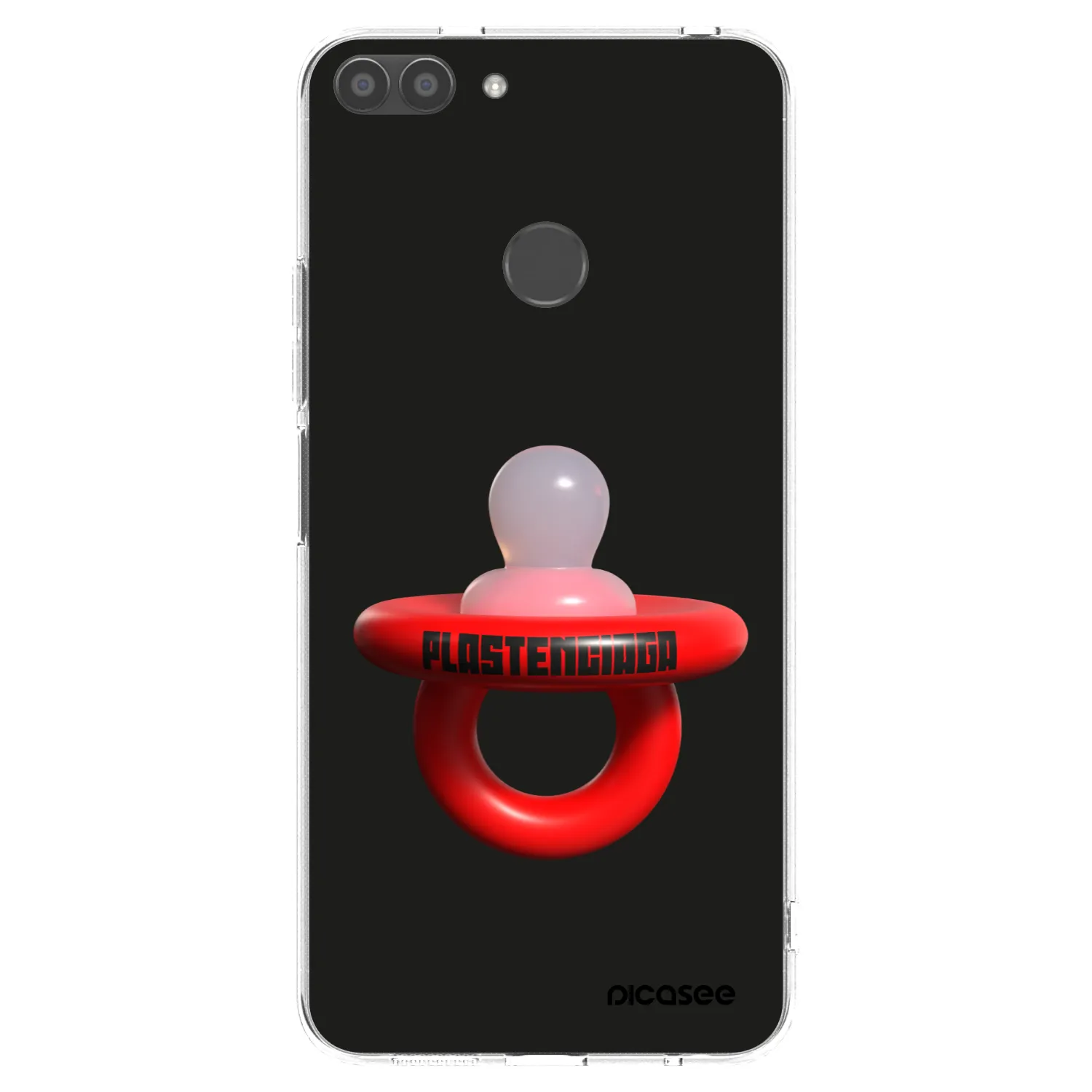 Picasee silikonowe przeźroczyste etui na Huawei P Smart - Le Dudel