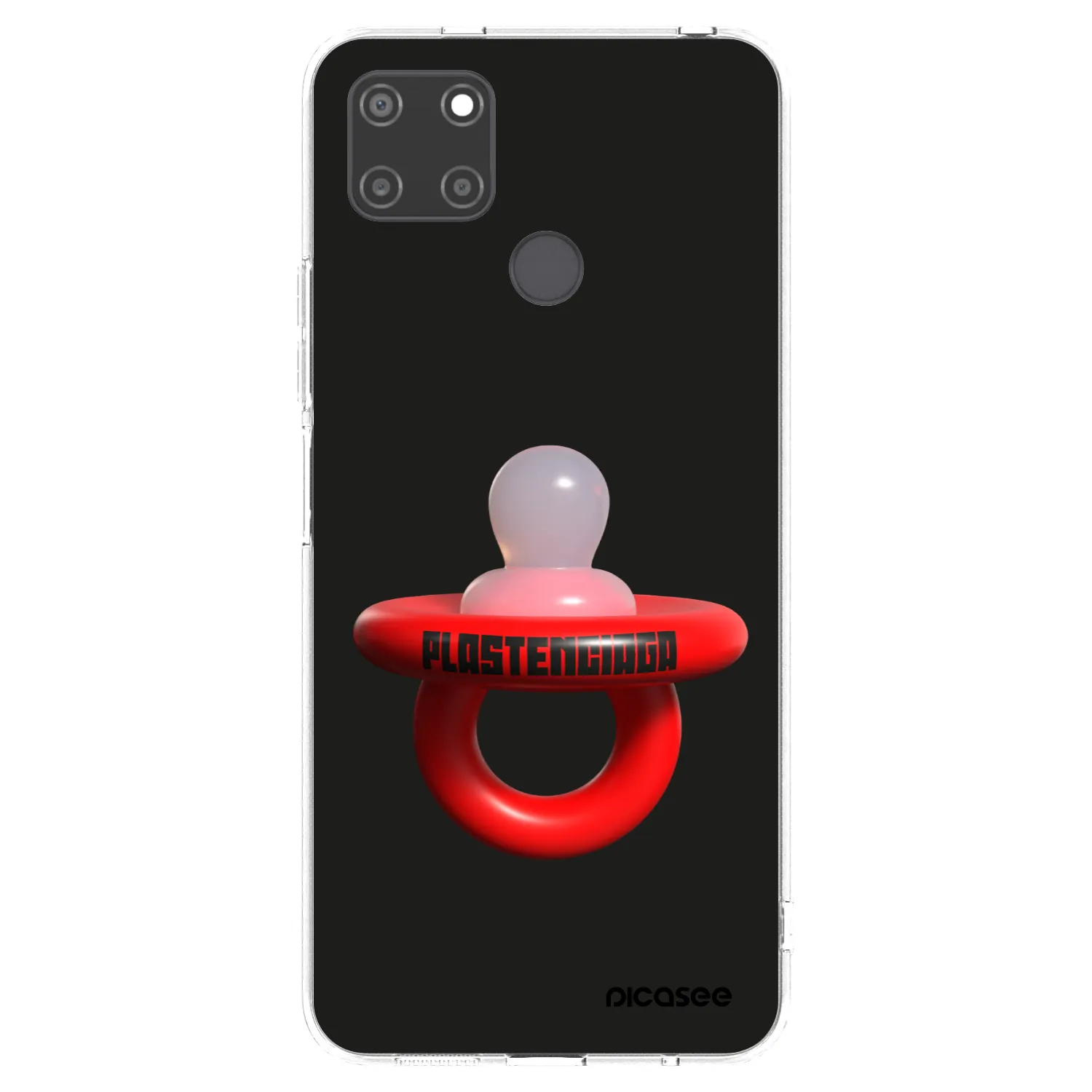 Picasee silikonowe przeźroczyste etui na Realme C21Y - Le Dudel