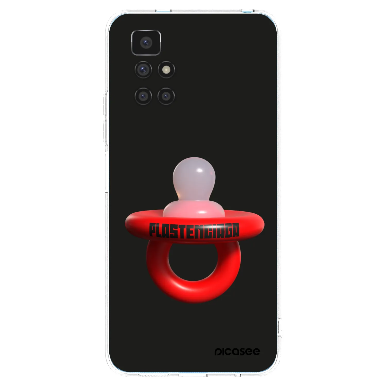 Picasee silikonowe przeźroczyste etui na Xiaomi Redmi 10 (2022) - Le Dudel