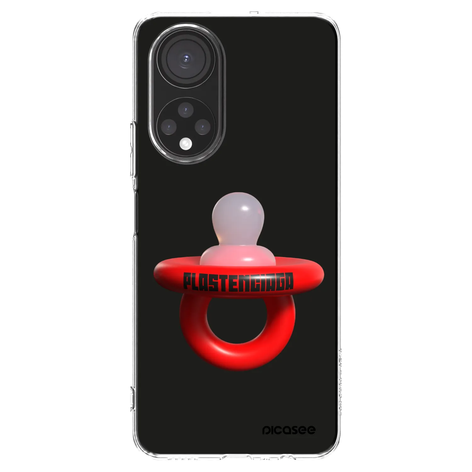 Picasee silikonowe przeźroczyste etui na Honor X7 - Le Dudel