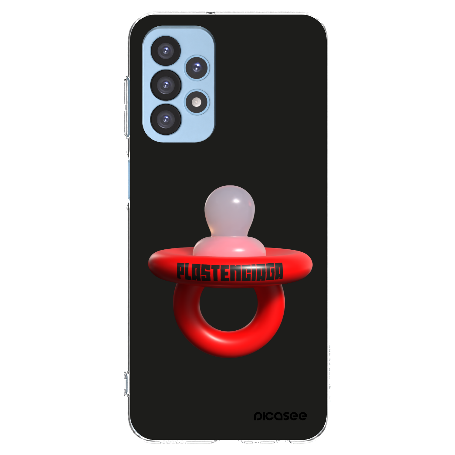 Picasee silikonowe przeźroczyste etui na Samsung Galaxy A23 A235F 4G - Le Dudel