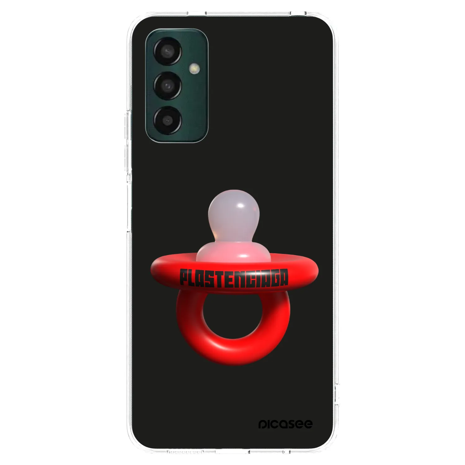 Picasee silikonowe przeźroczyste etui na Samsung Galaxy M23 5G - Le Dudel