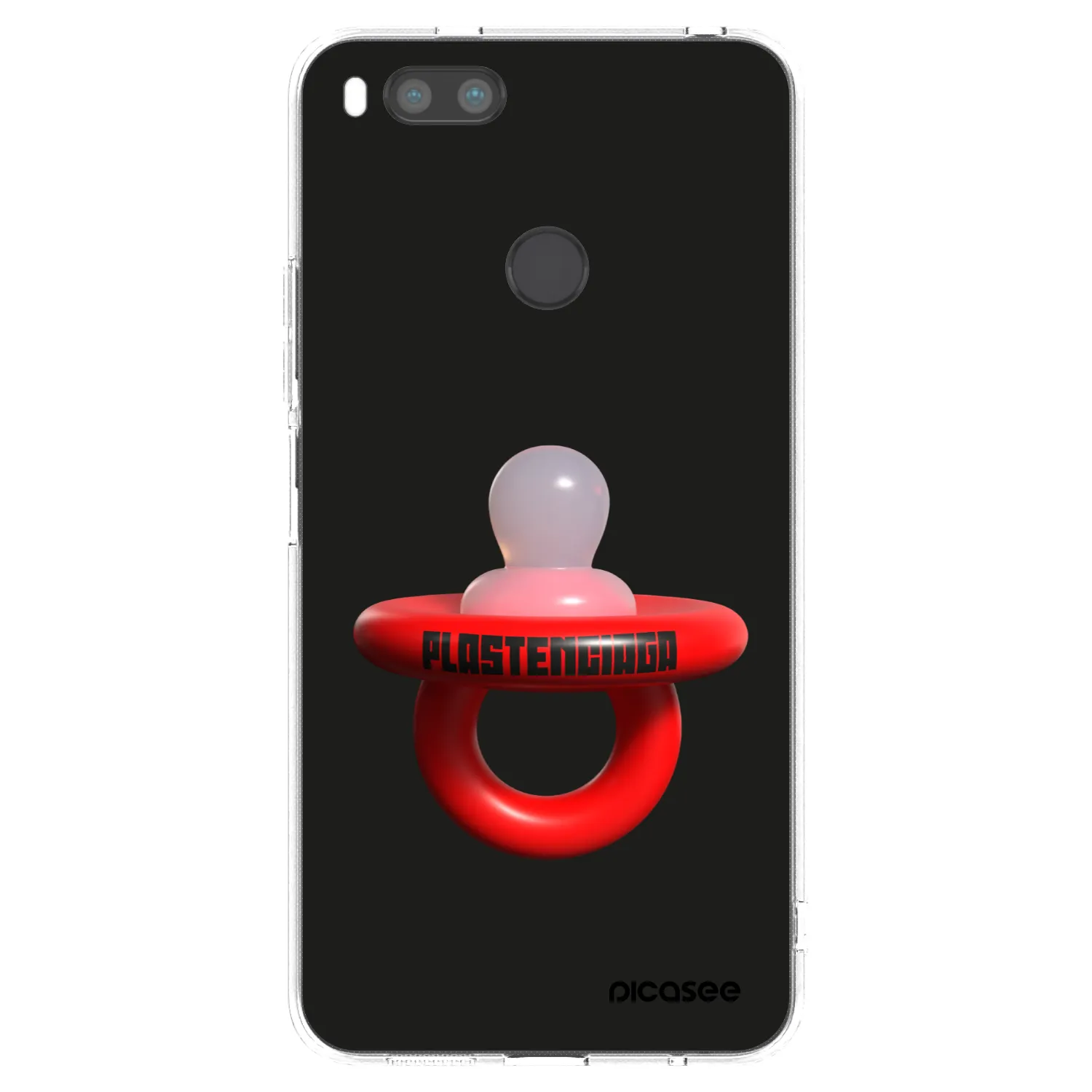 Picasee silikonowe przeźroczyste etui na Xiaomi Redmi A1 - Le Dudel