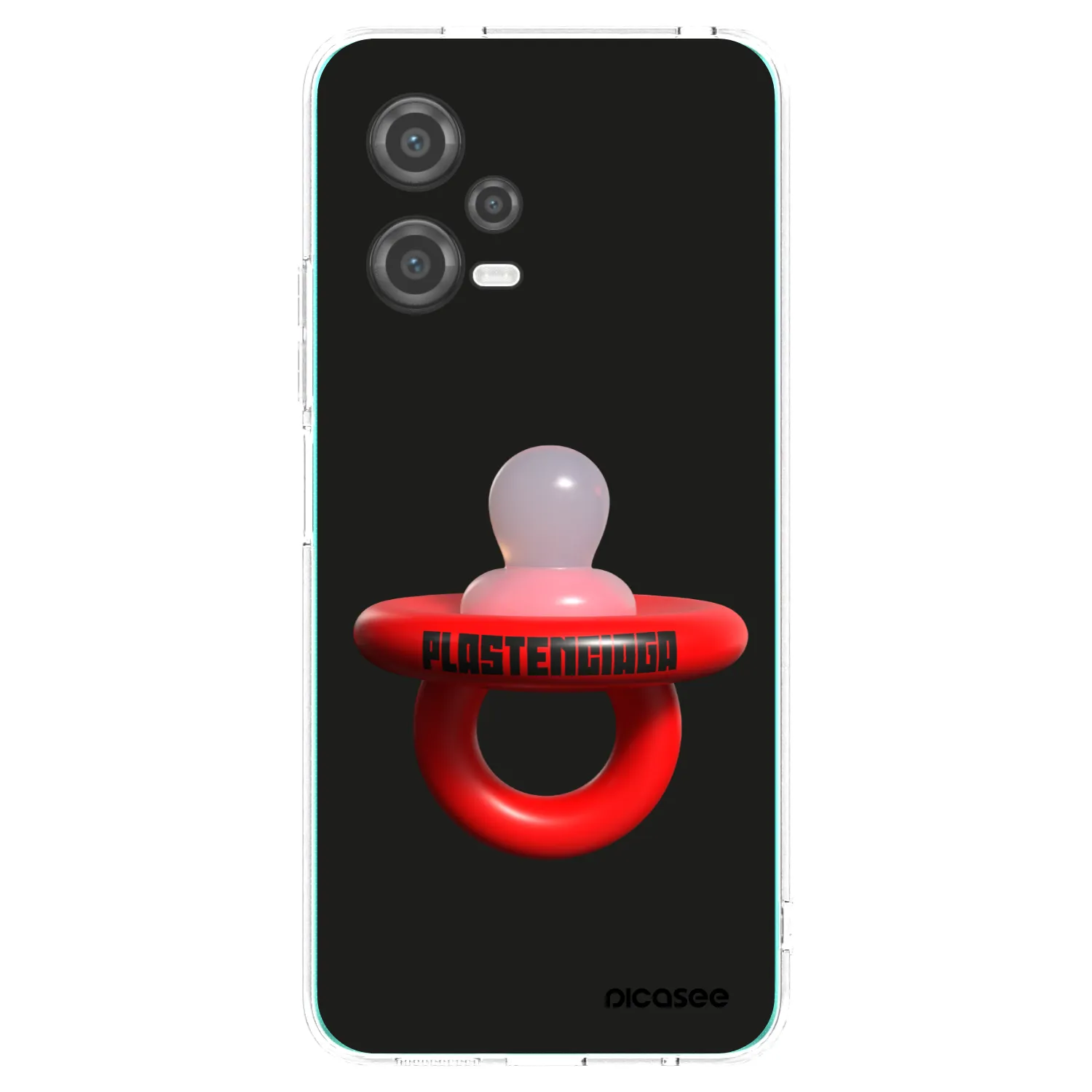 Picasee silikonowe przeźroczyste etui na Xiaomi Poco X5 - Le Dudel