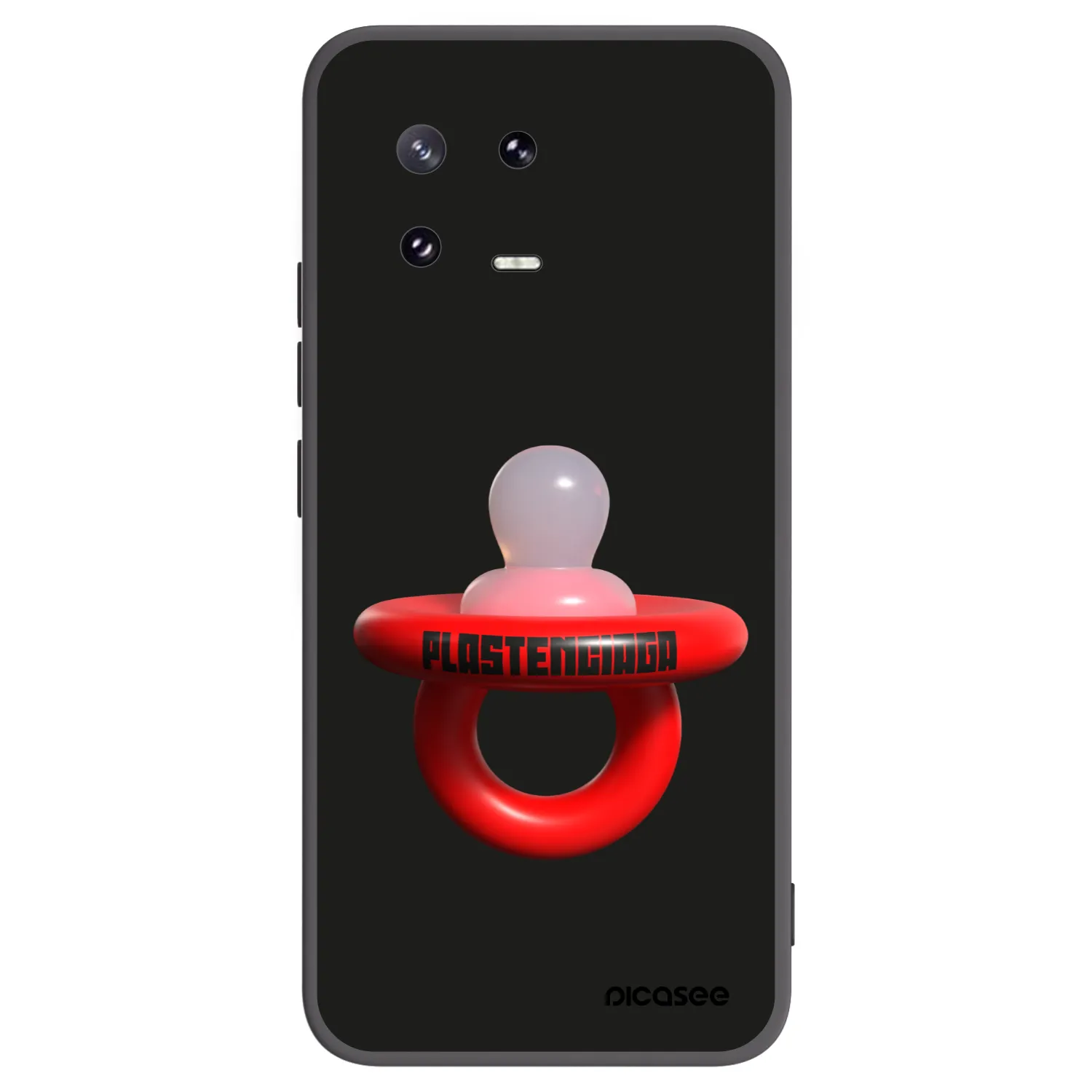 Picasee silikonowe czarne etui na Xiaomi 13 Pro - Le Dudel