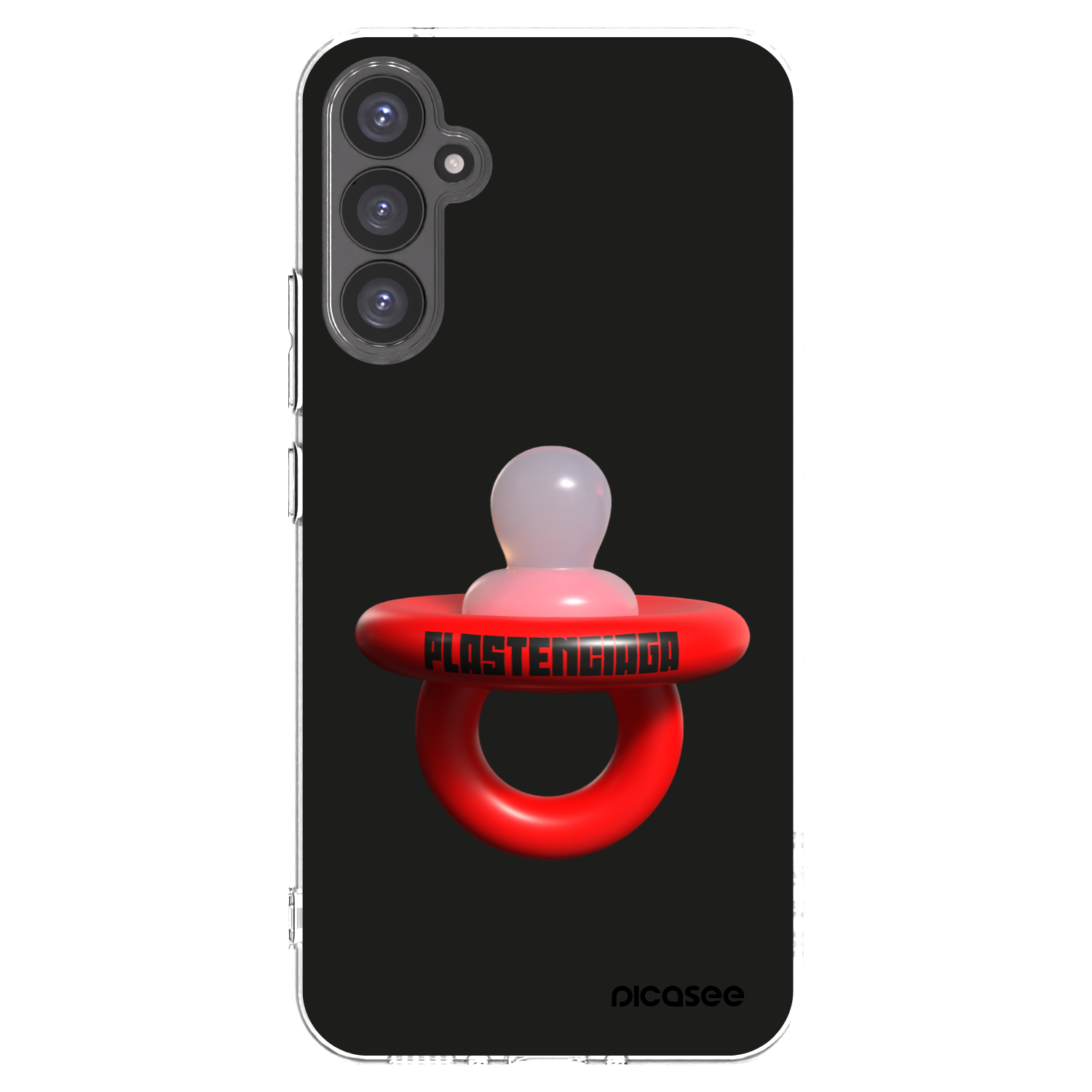 Picasee silikonowe przeźroczyste etui na Samsung Galaxy A34 5G A346B - Le Dudel