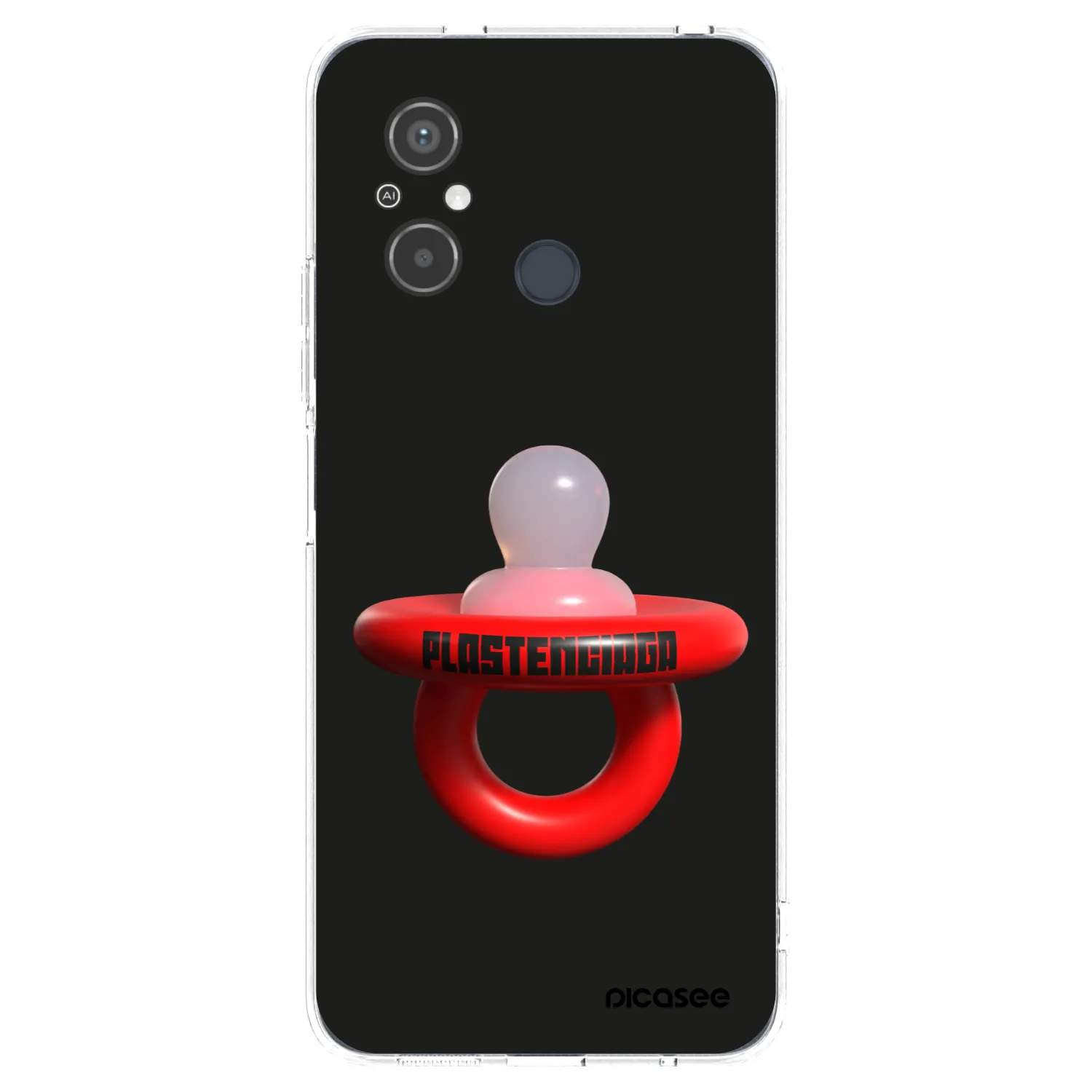 Picasee silikonowe przeźroczyste etui na Xiaomi Redmi 12C - Le Dudel