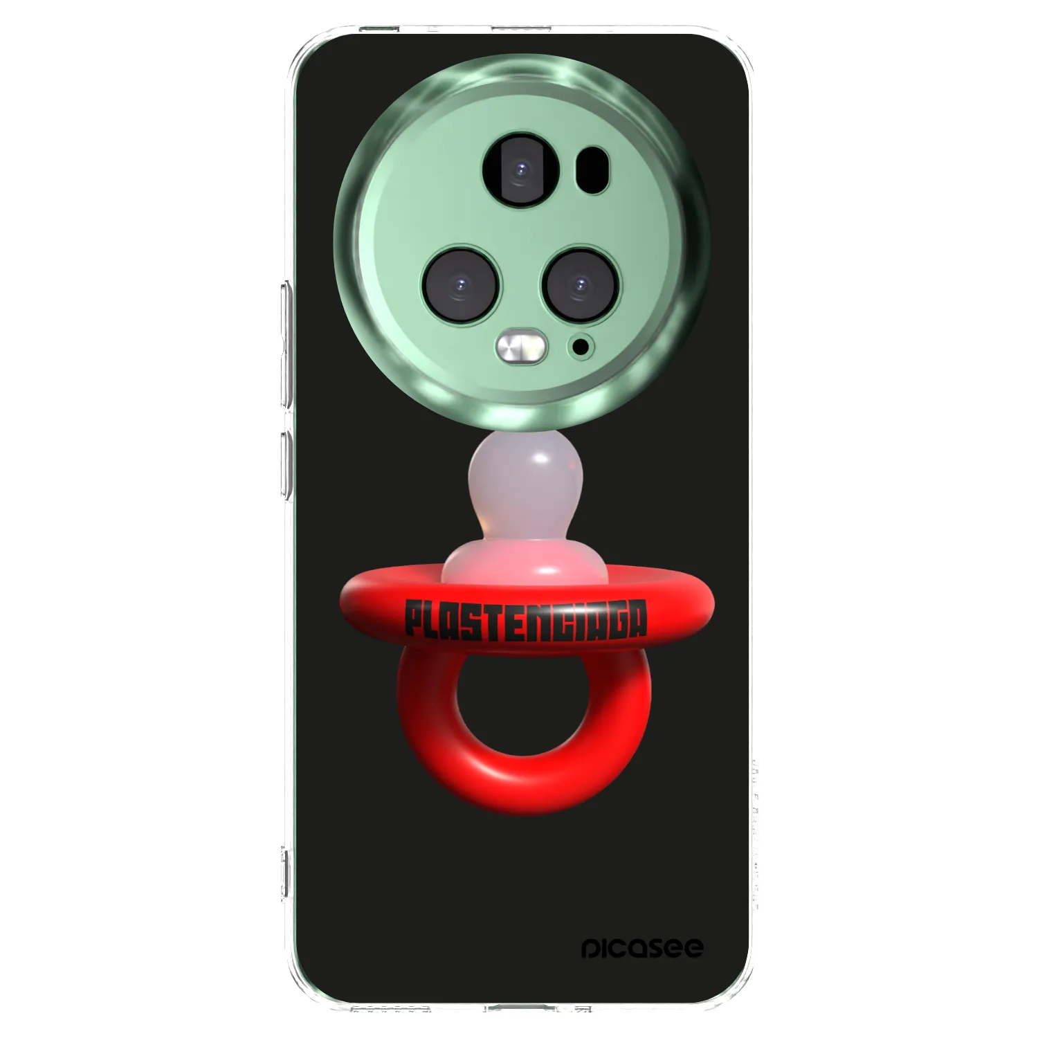 Picasee silikonowe przeźroczyste etui na Honor Magic5 Pro - Le Dudel