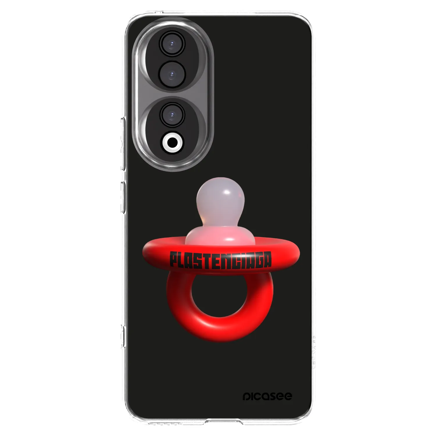 Picasee silikonowe przeźroczyste etui na Honor 90 5G - Le Dudel