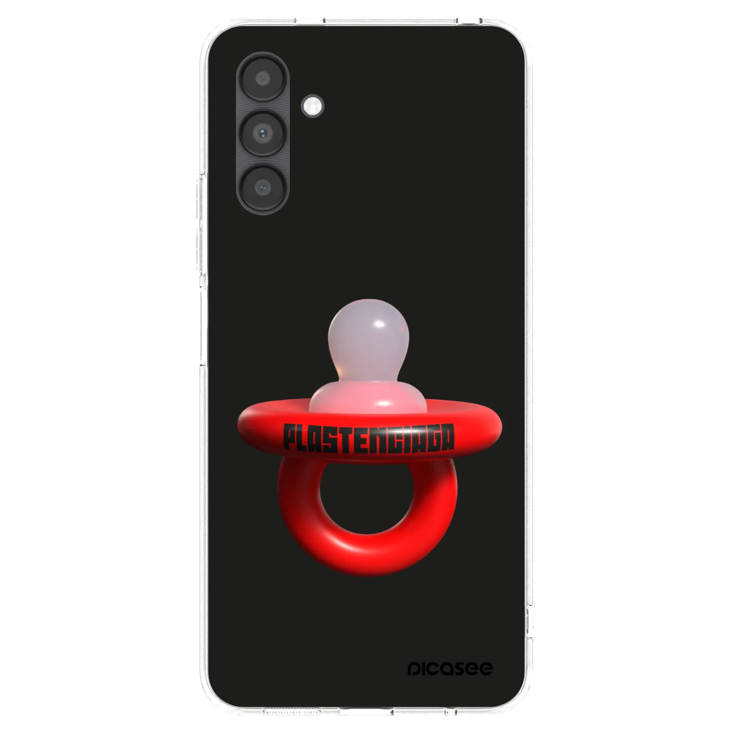 Picasee silikonowe przeźroczyste etui na Samsung Galaxy A04s A047F - Le Dudel