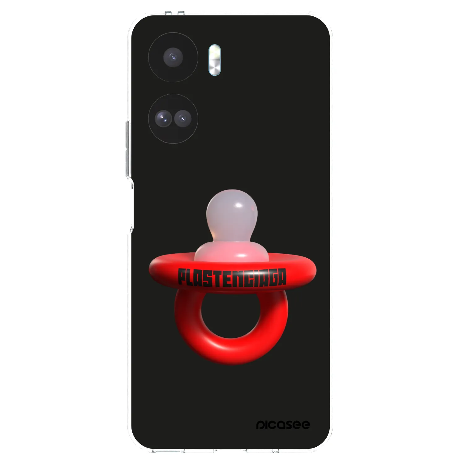 Picasee silikonowe przeźroczyste etui na Honor 90 Lite 5G - Le Dudel