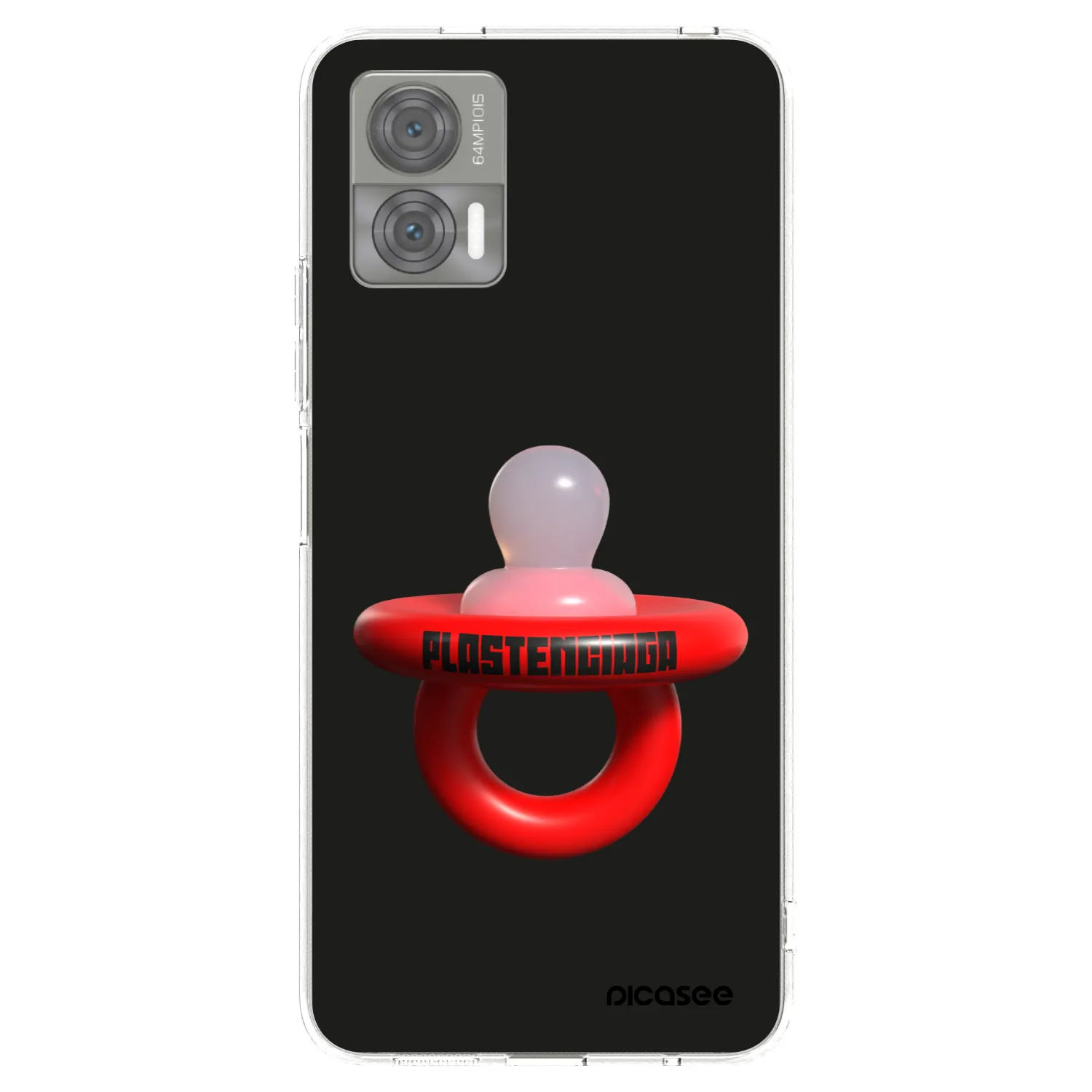 Picasee silikonowe przeźroczyste etui na Motorola Edge 30 Neo - Le Dudel