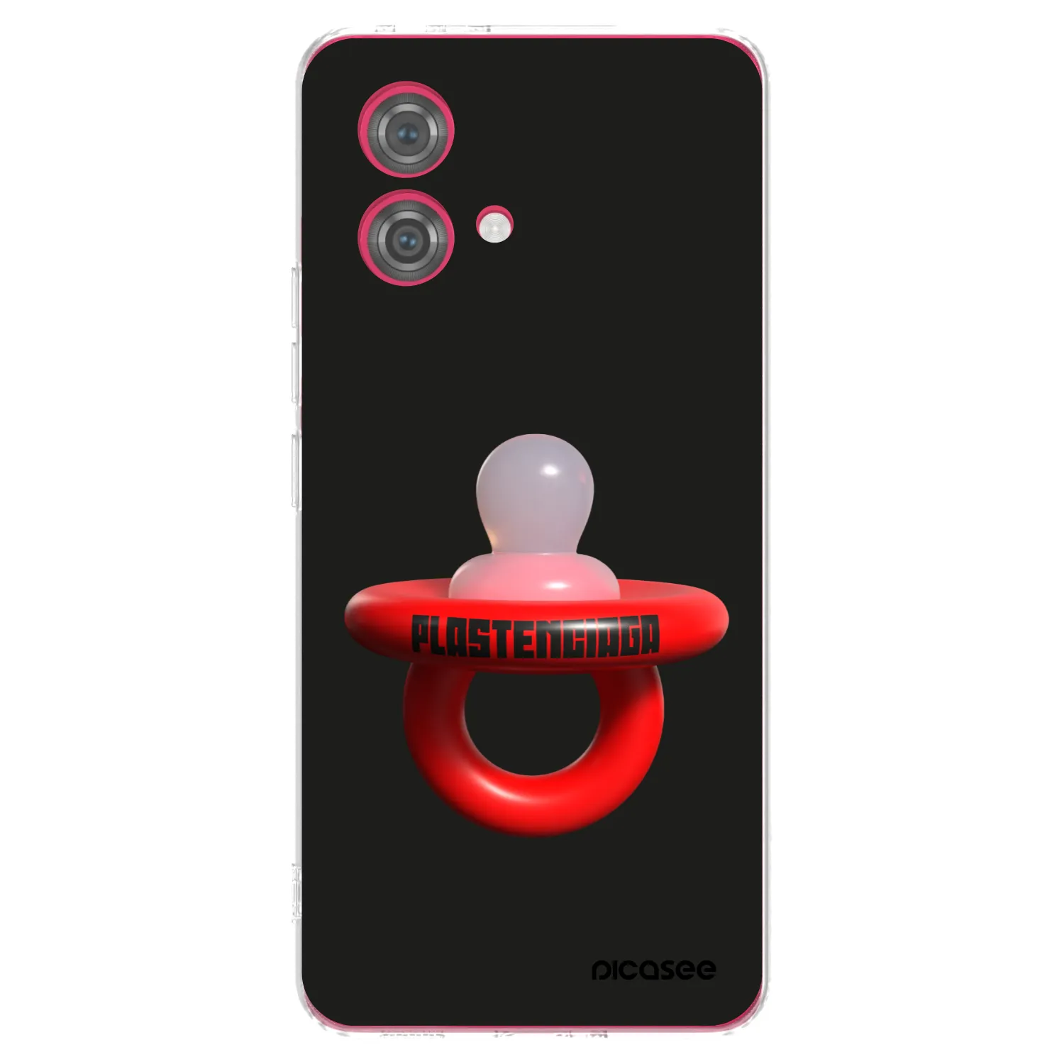 Picasee silikonowe przeźroczyste etui na Motorola Moto G84 5G - Le Dudel