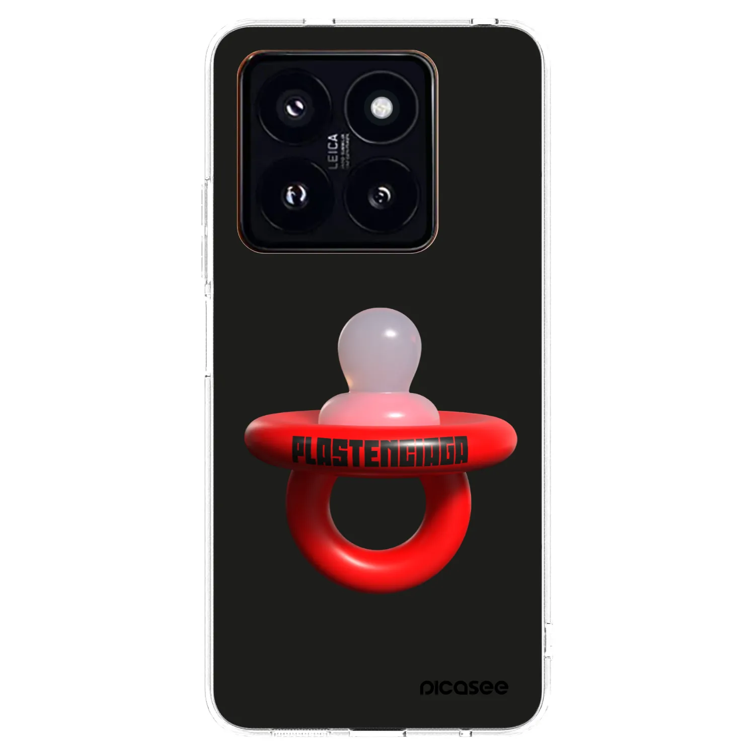 Picasee silikonowe przeźroczyste etui na Xiaomi 14 Pro - Le Dudel