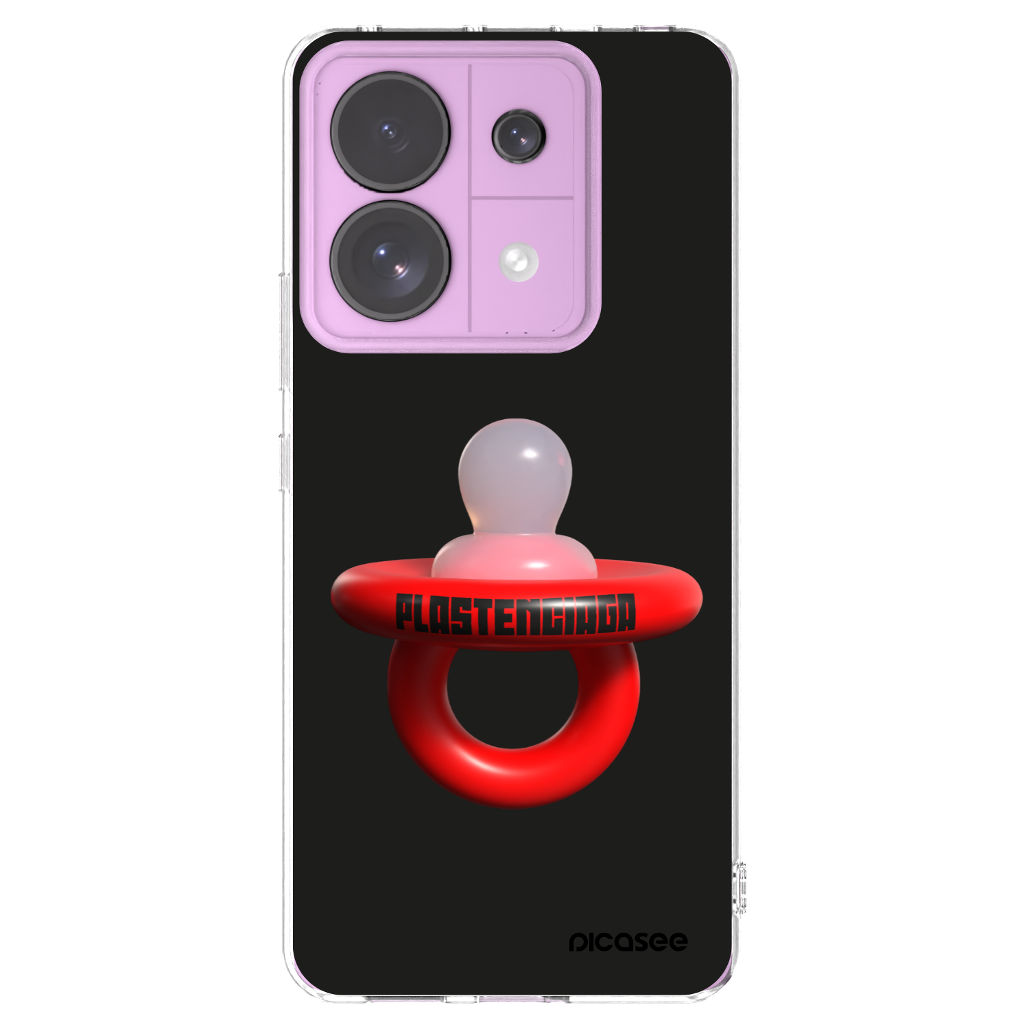 Picasee silikonowe przeźroczyste etui na Xiaomi Redmi Note 13 Pro 5G - Le Dudel