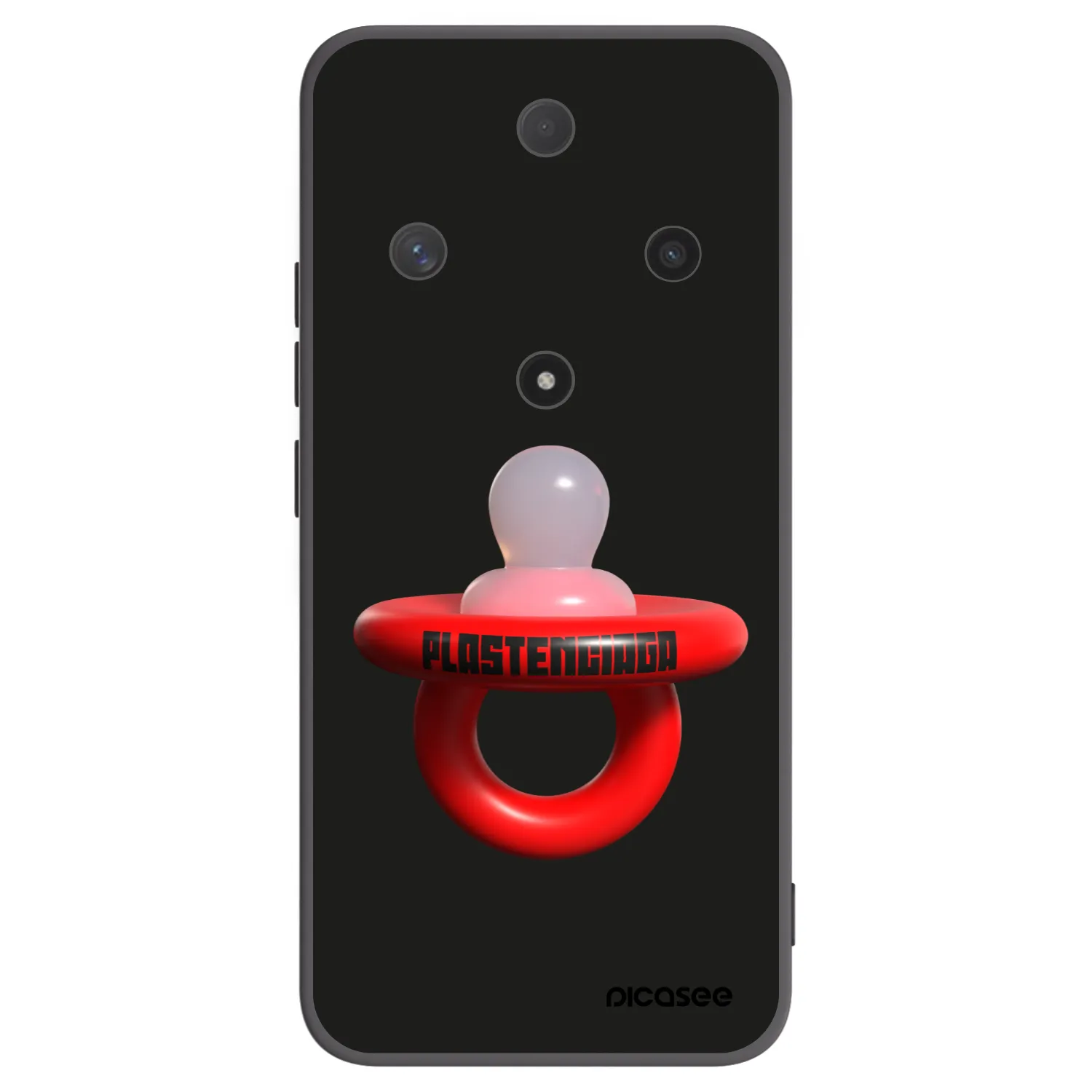 Picasee silikonowe czarne etui na Honor Magic6 Lite 5G - Le Dudel