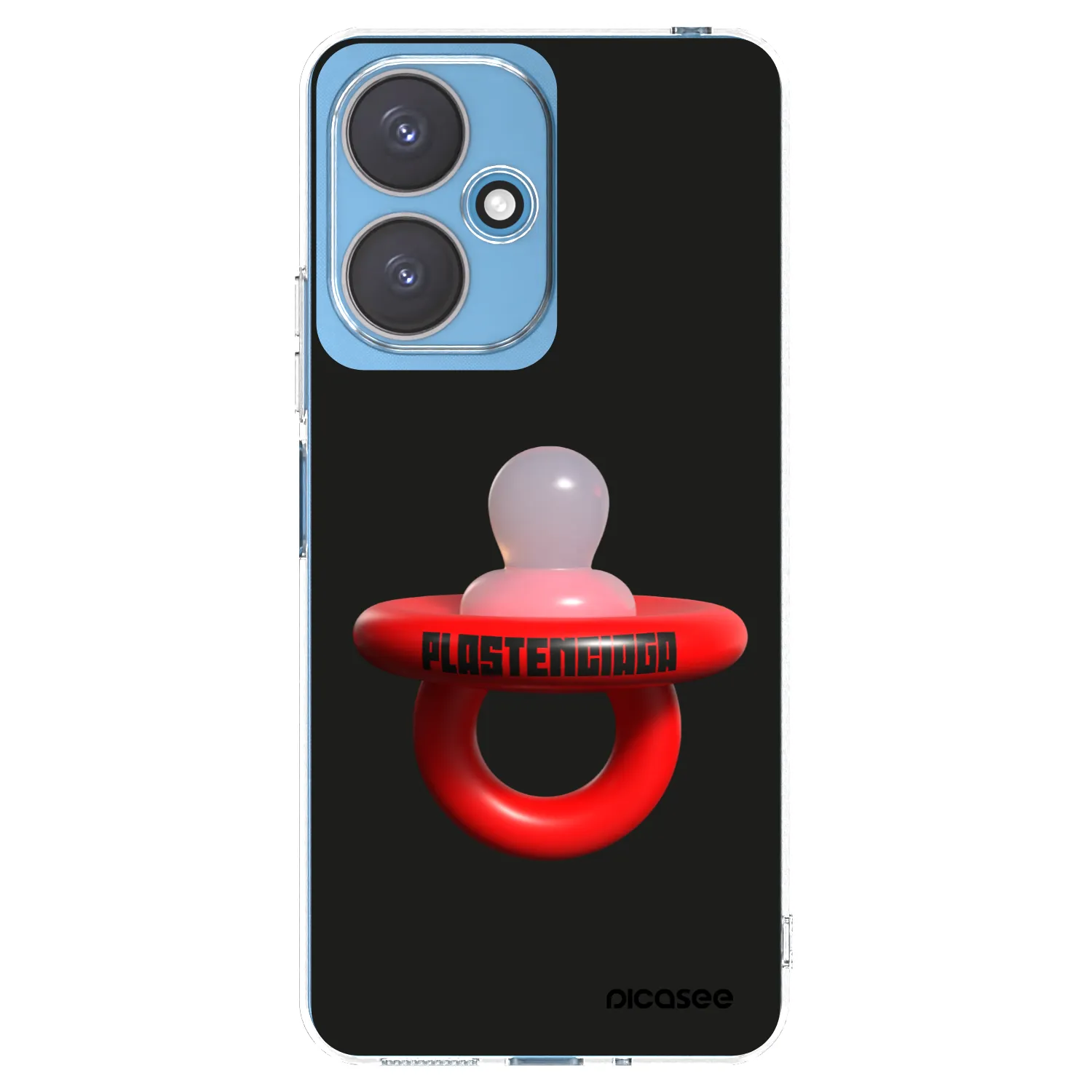 Picasee silikonowe przeźroczyste etui na Xiaomi Redmi 13C 5G - Le Dudel