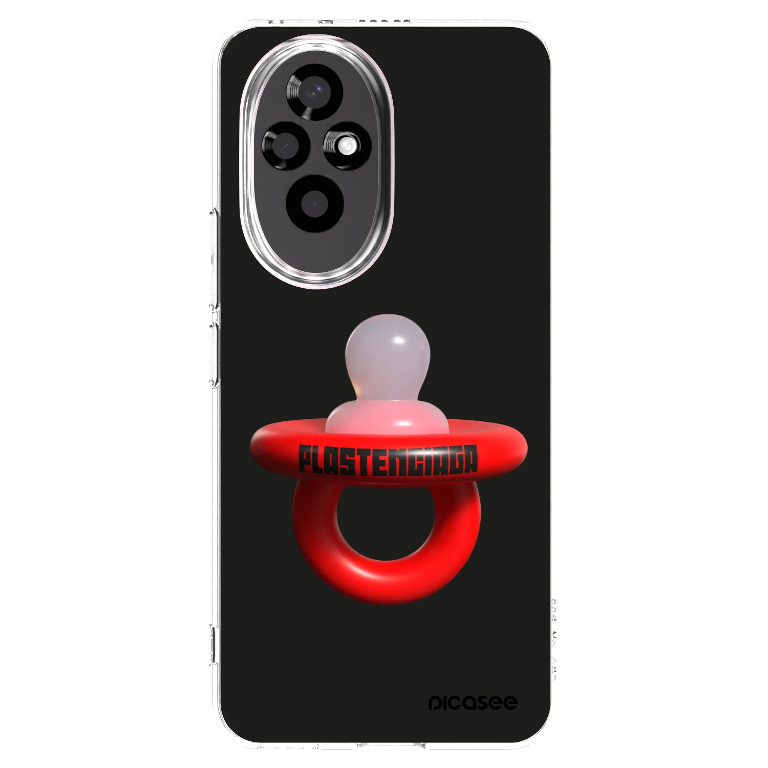 Picasee silikonowe przeźroczyste etui na Honor 200 5G - Le Dudel