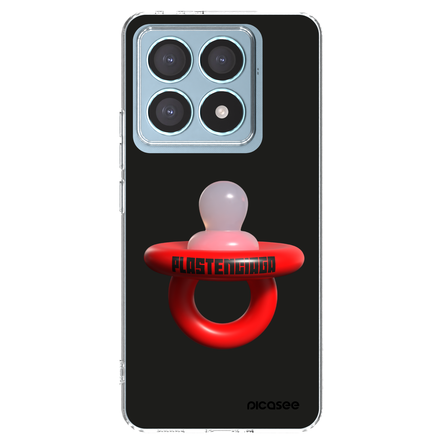 Picasee silikonowe przeźroczyste etui na Xiaomi 14T Pro - Le Dudel