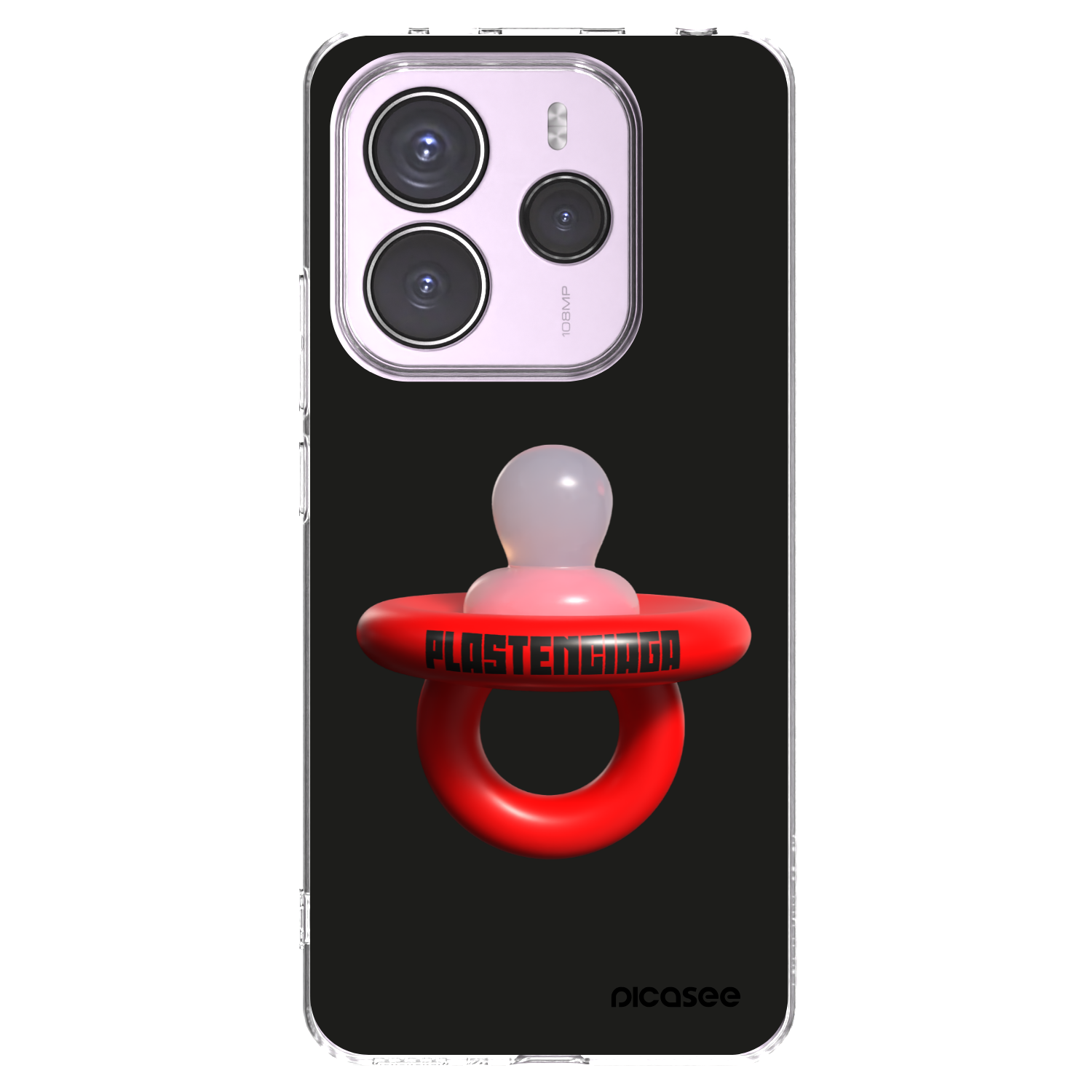Picasee silikonowe przeźroczyste etui na Xiaomi Redmi Note 14 5G - Le Dudel