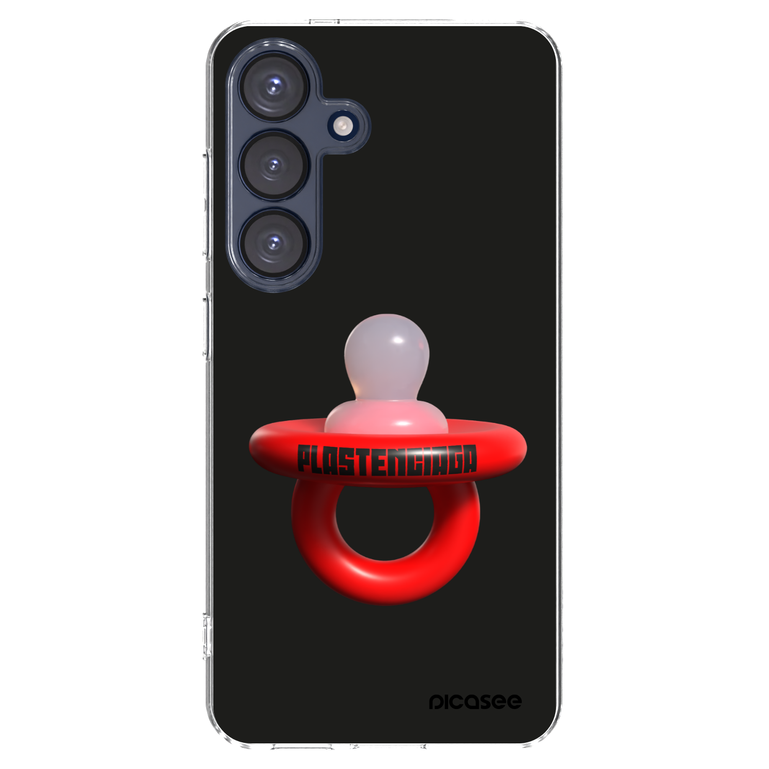 Picasee silikonowe przeźroczyste etui na Samsung Galaxy S25 5G - Le Dudel