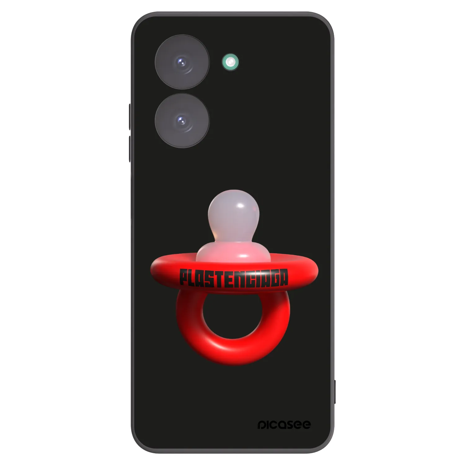 Picasee silikonowe czarne etui na Xiaomi Redmi A5 - Le Dudel