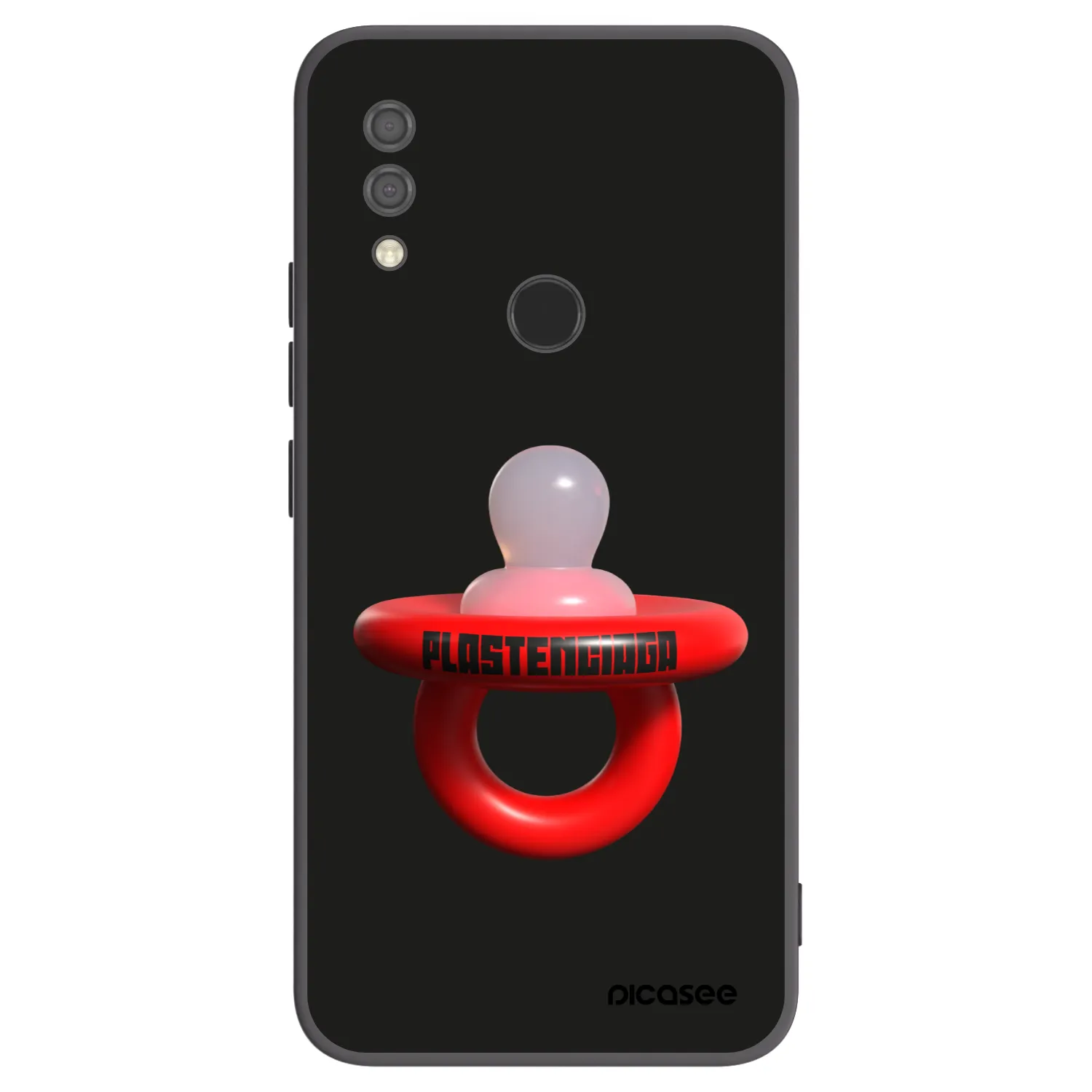 Picasee silikonowe czarne etui na Xiaomi Redmi 7 - Le Dudel