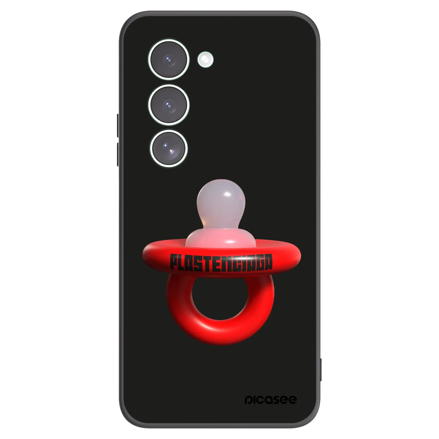 Picasee silikonowe czarne etui na Xiaomi Redmi 15 5G - Le Dudel