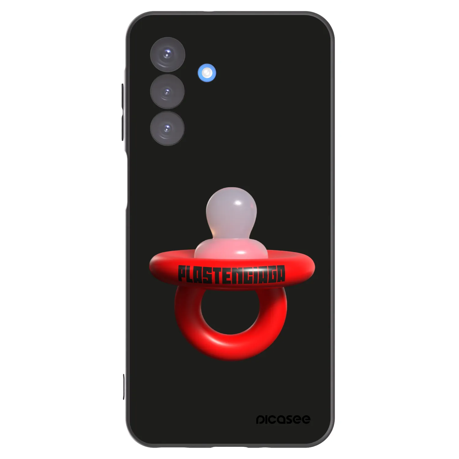 Picasee silikonowe czarne etui na Samsung Galaxy A17 5G - Le Dudel