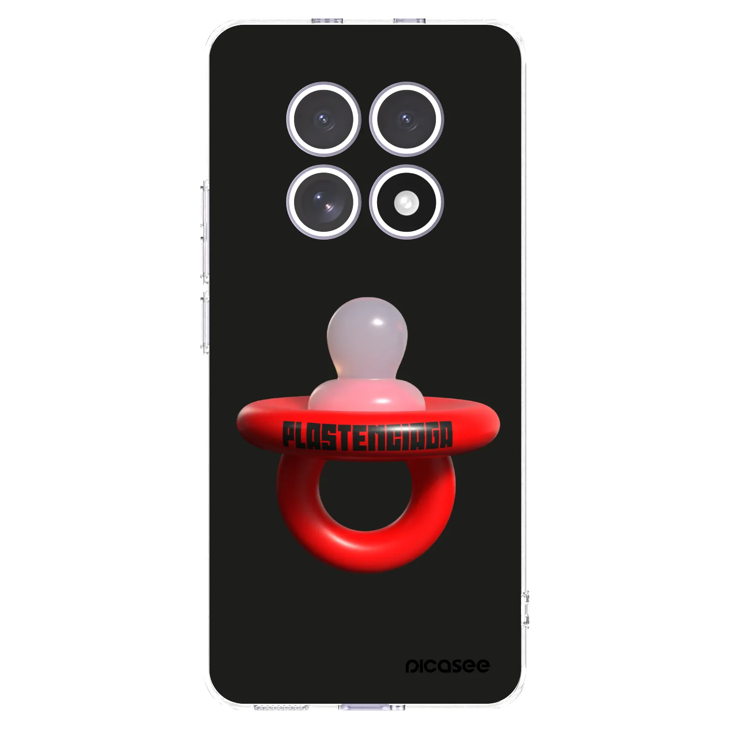 Picasee silikonowe przeźroczyste etui na Xiaomi Redmi Note 15 4G - Le Dudel