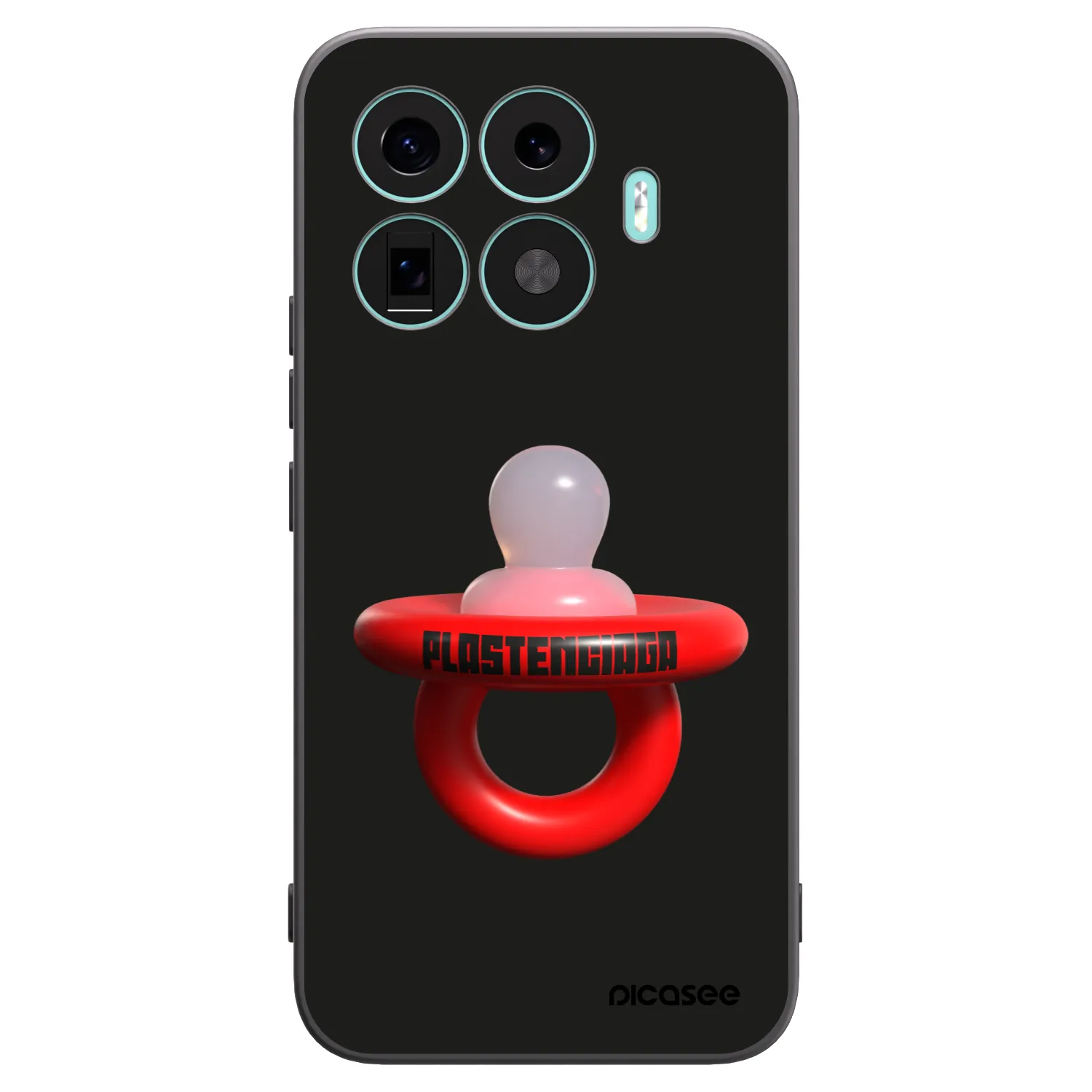 Picasee silikonowe czarne etui na Xiaomi 17T Pro - Le Dudel