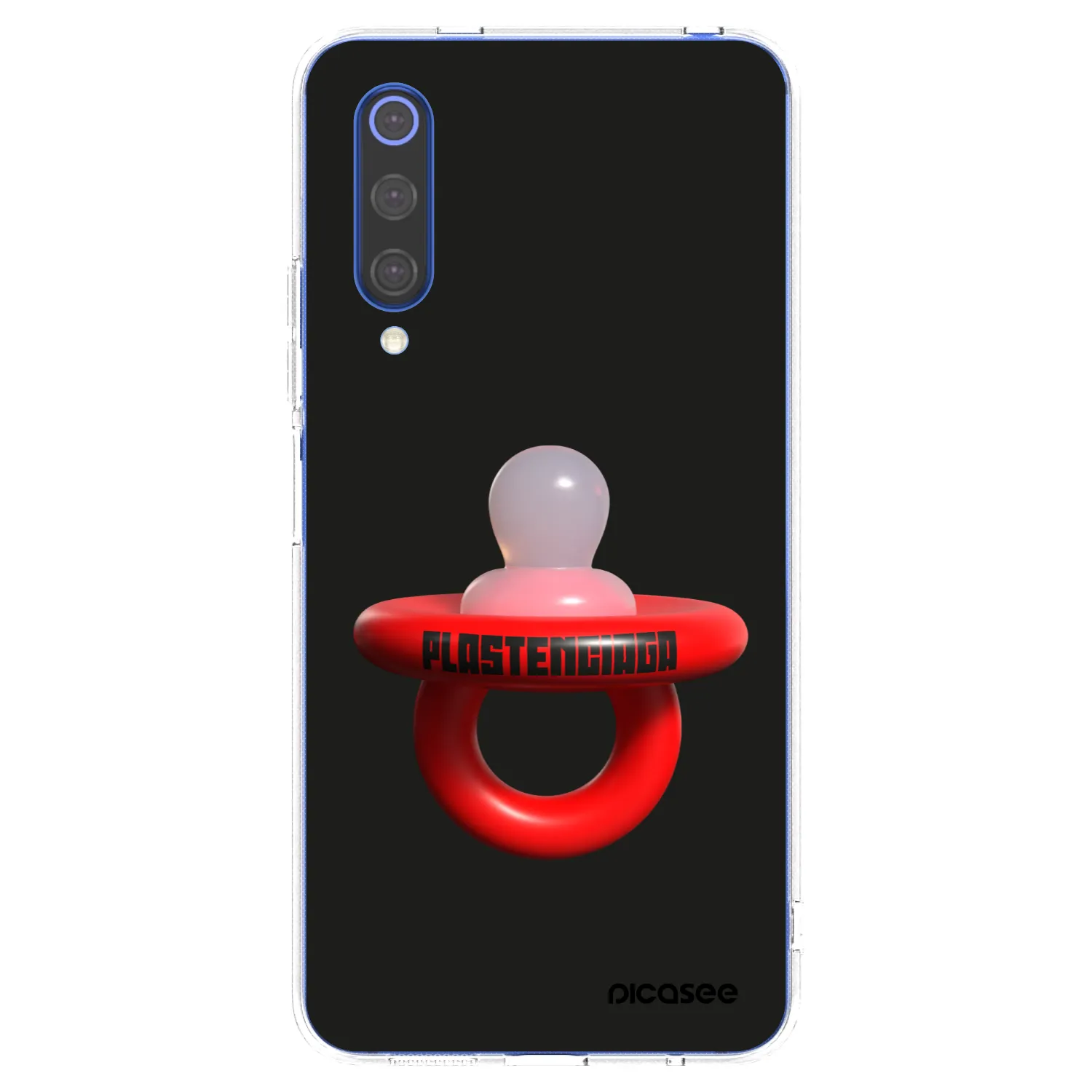 Picasee silikonowe przeźroczyste etui na Xiaomi Mi 9 SE - Le Dudel