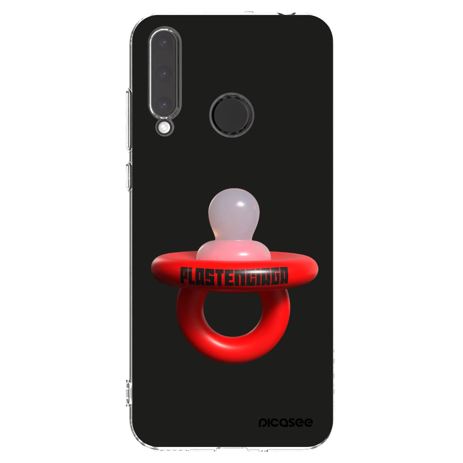 Picasee silikonowe przeźroczyste etui na Honor 20 Lite - Le Dudel