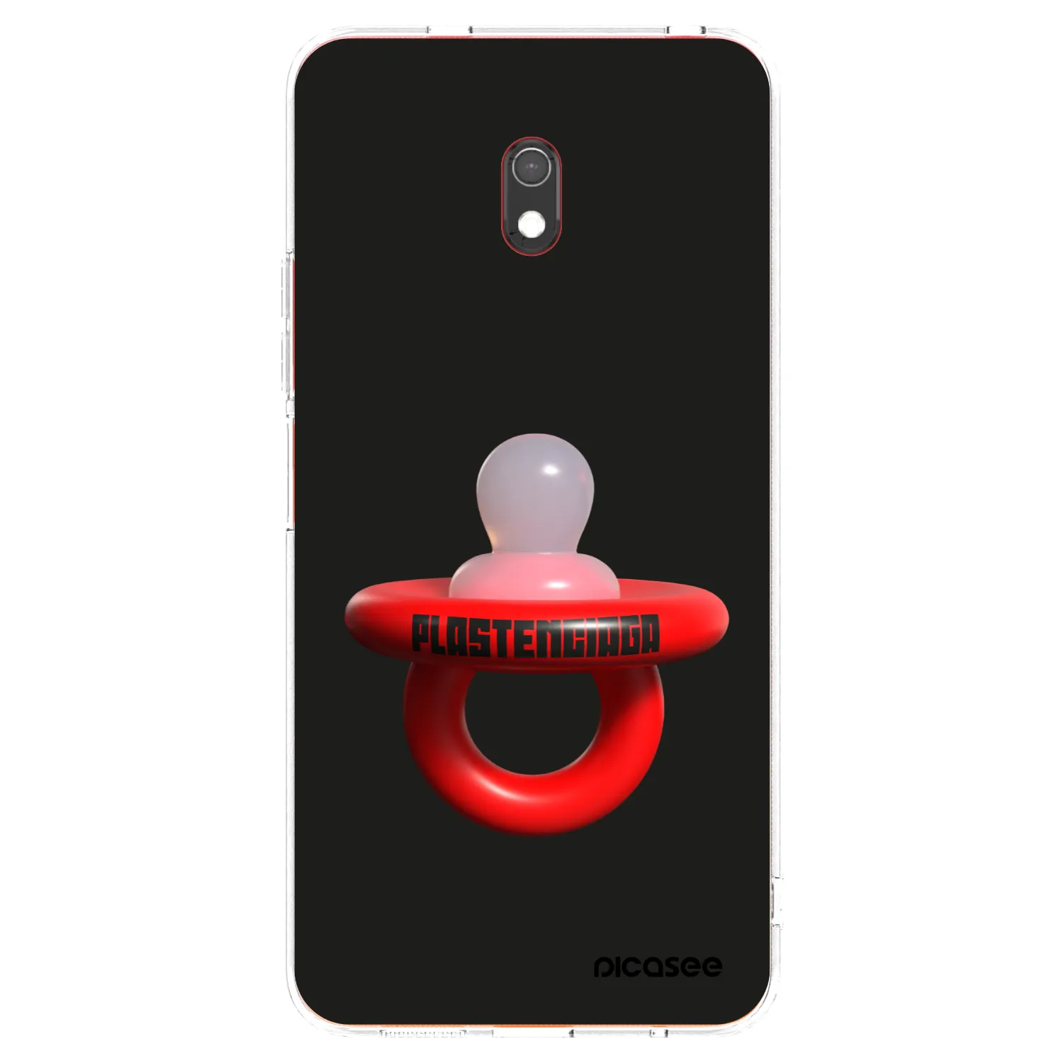 Picasee silikonowe przeźroczyste etui na Xiaomi Redmi 8A - Le Dudel