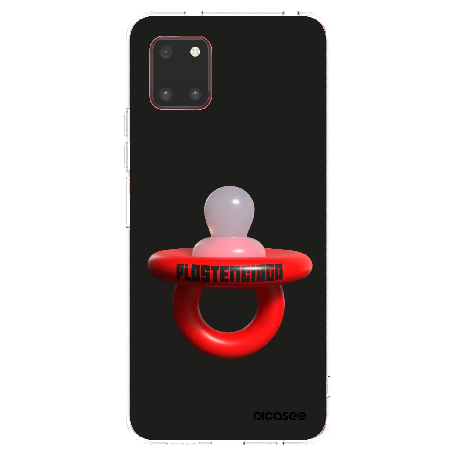 Picasee silikonowe przeźroczyste etui na Samsung Galaxy Note 10 Lite N770F - Le Dudel