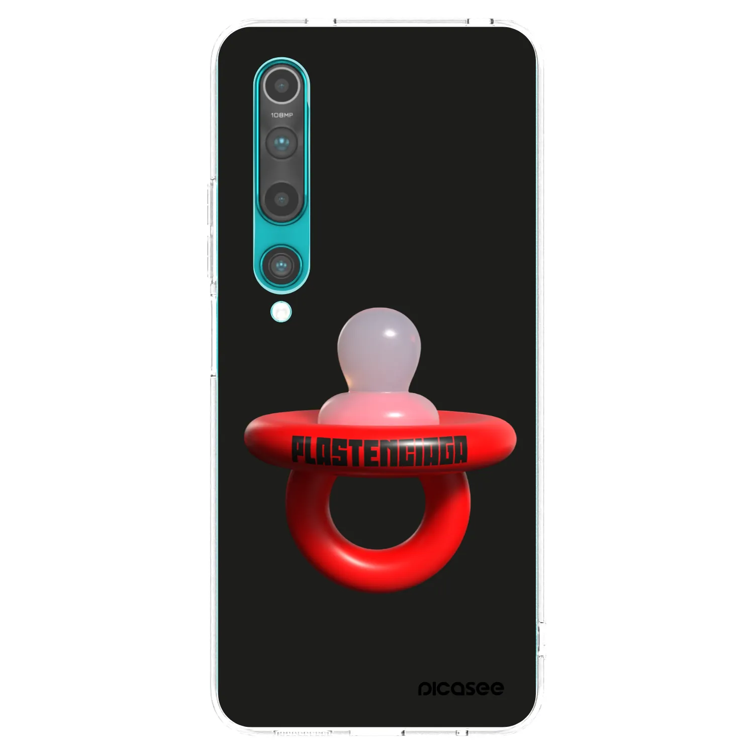 Picasee silikonowe przeźroczyste etui na Xiaomi Mi 10 - Le Dudel
