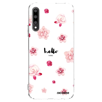 Picasee silikonowe przeźroczyste etui na Honor 9X Pro - Hello there
