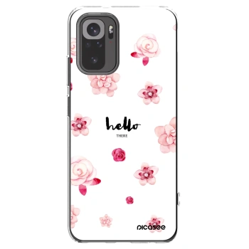 Picasee silikonowe przeźroczyste etui na Xiaomi Redmi Note 10S - Hello there