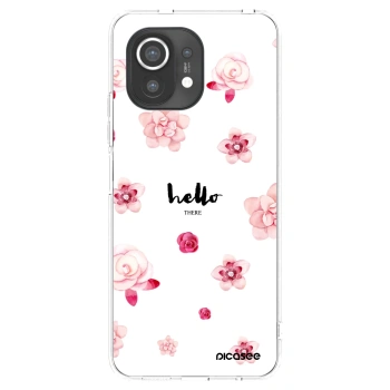 Picasee silikonowe przeźroczyste etui na Xiaomi Mi 11 - Hello there