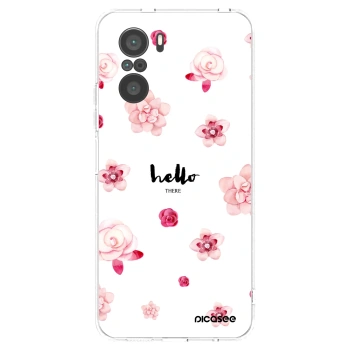 Picasee silikonowe przeźroczyste etui na Xiaomi Poco F3 - Hello there