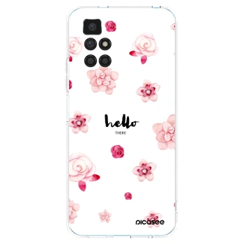 Picasee silikonowe przeźroczyste etui na Xiaomi Redmi 10 (2022) - Hello there