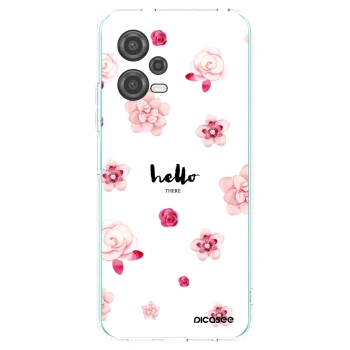 Picasee silikonowe przeźroczyste etui na Xiaomi Poco X5 - Hello there