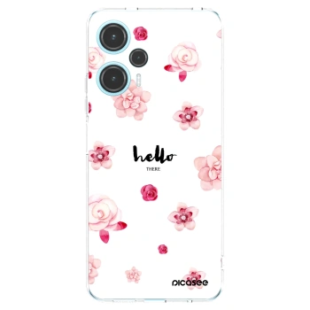 Picasee silikonowe przeźroczyste etui na Xiaomi Poco F5 - Hello there