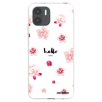 Picasee silikonowe przeźroczyste etui na Xiaomi Redmi A2 - Hello there