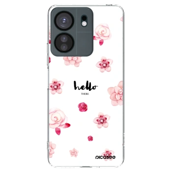 Picasee silikonowe przeźroczyste etui na Xiaomi Redmi 13C 4G - Hello there