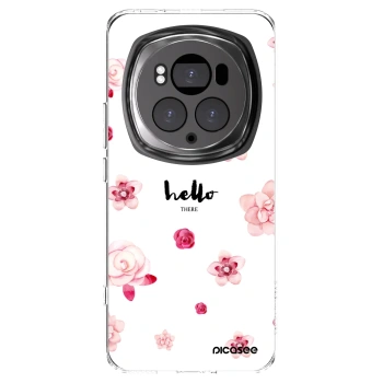 Picasee silikonowe przeźroczyste etui na Honor Magic6 Pro - Hello there